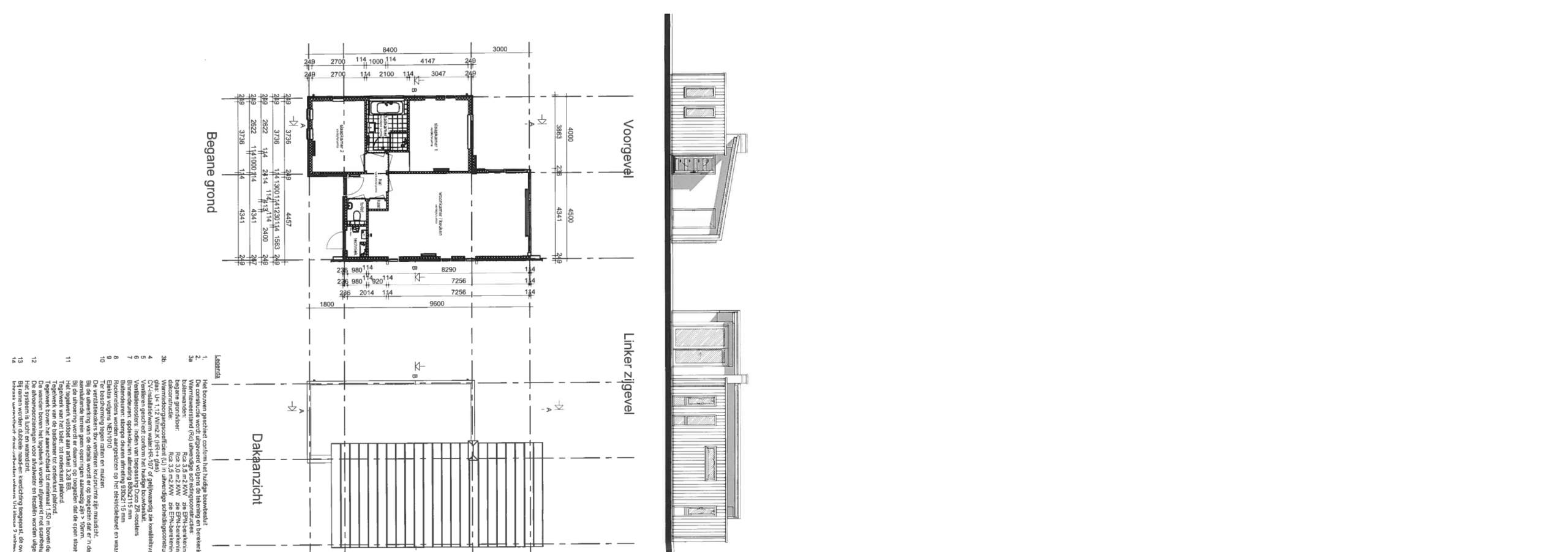 Plattegrond Recreatievilla 4-persoons Comfort