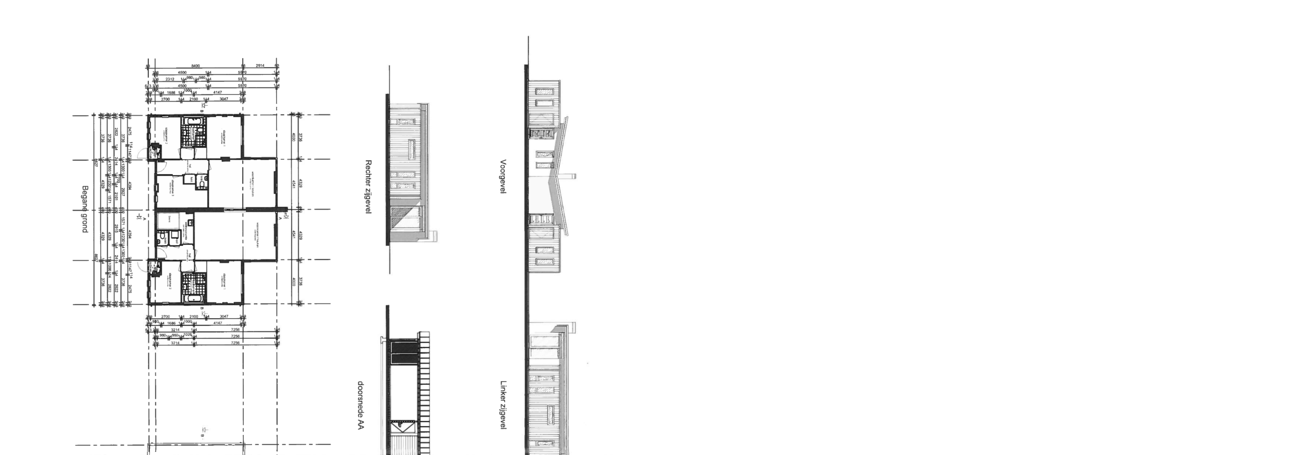 Plattegrond Recreatievilla 10-persoons Luxe